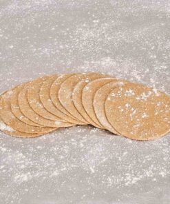 Dischetti di PASTA INTEGRALE (12x) Ø 8 cm.
